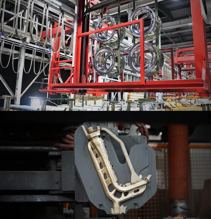 Factory background detail