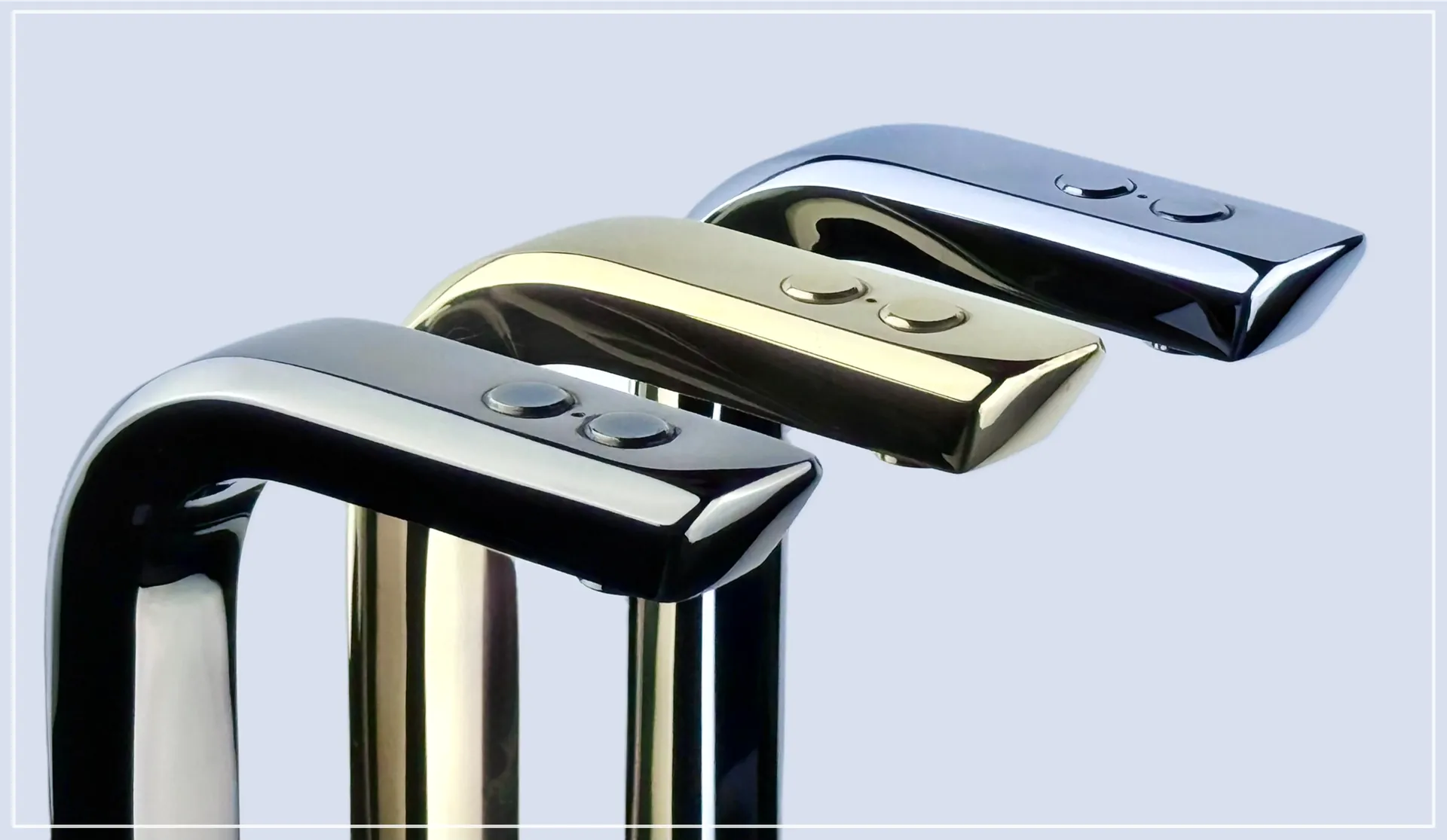 Fused robotic polish faucet line